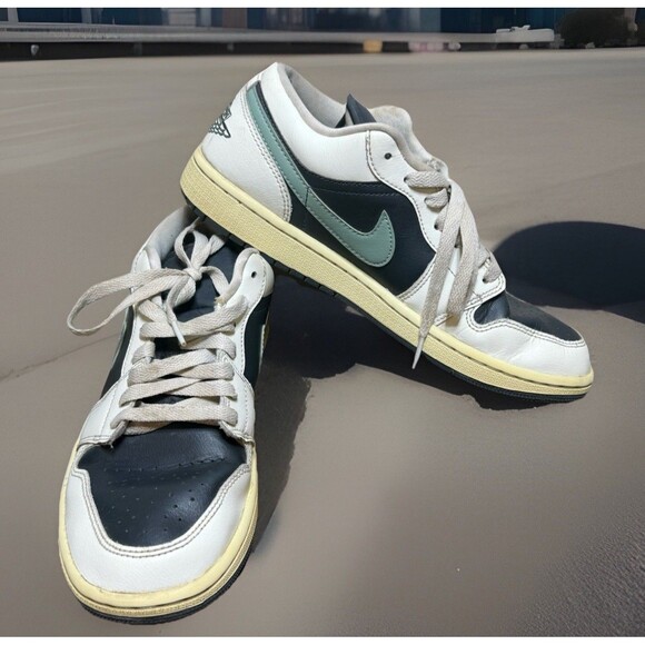 Jordan Shoes - Air Jordan 1 Low Women’s Size 9.5 Anthracite / Jade Smoke Sail